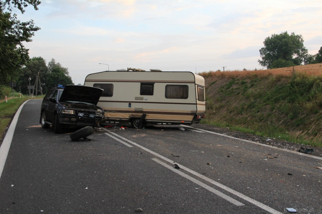 Wypadek pod Szczecinkiem