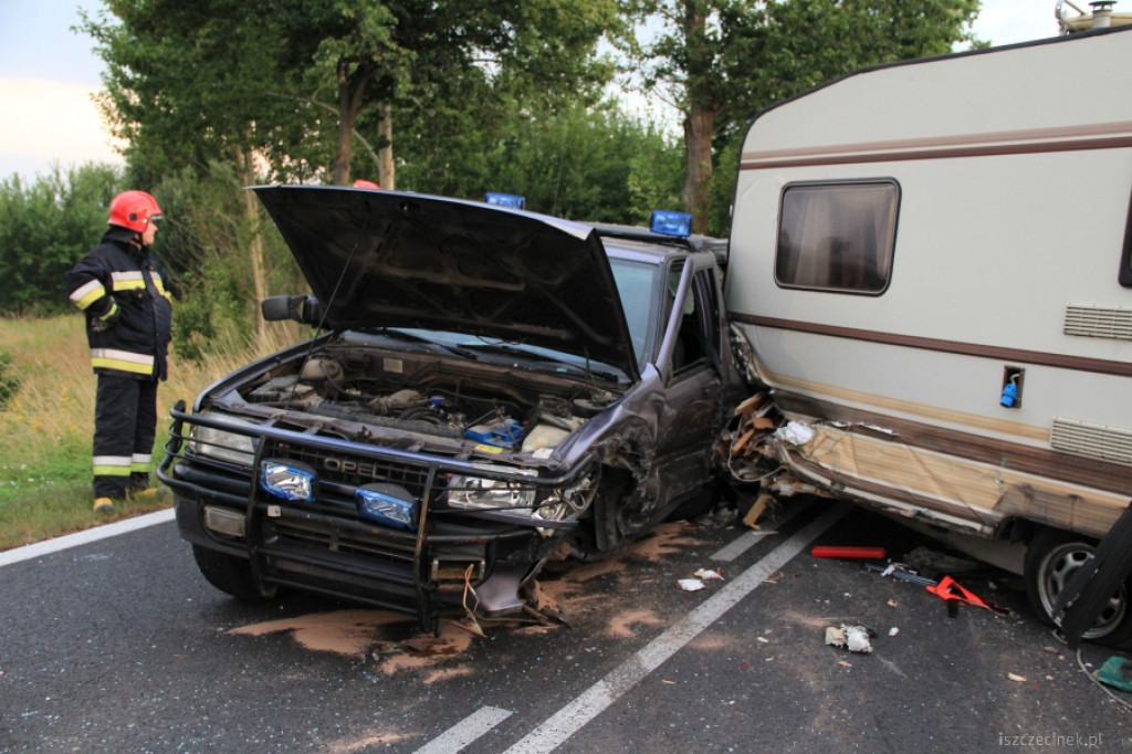 Wypadek pod Szczecinkiem