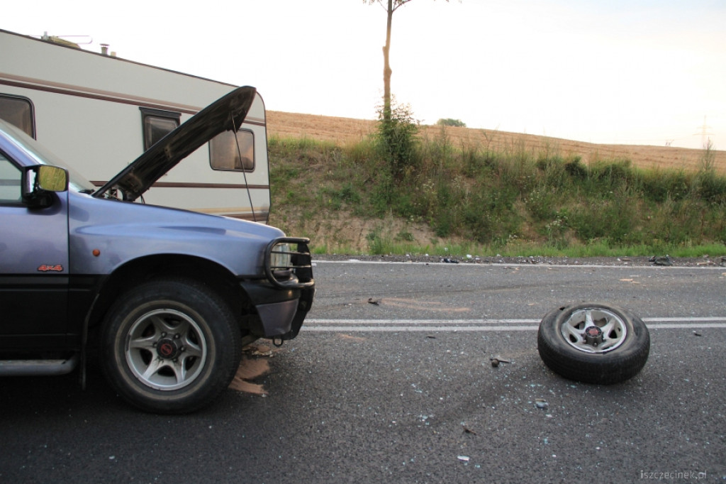 Wypadek pod Szczecinkiem