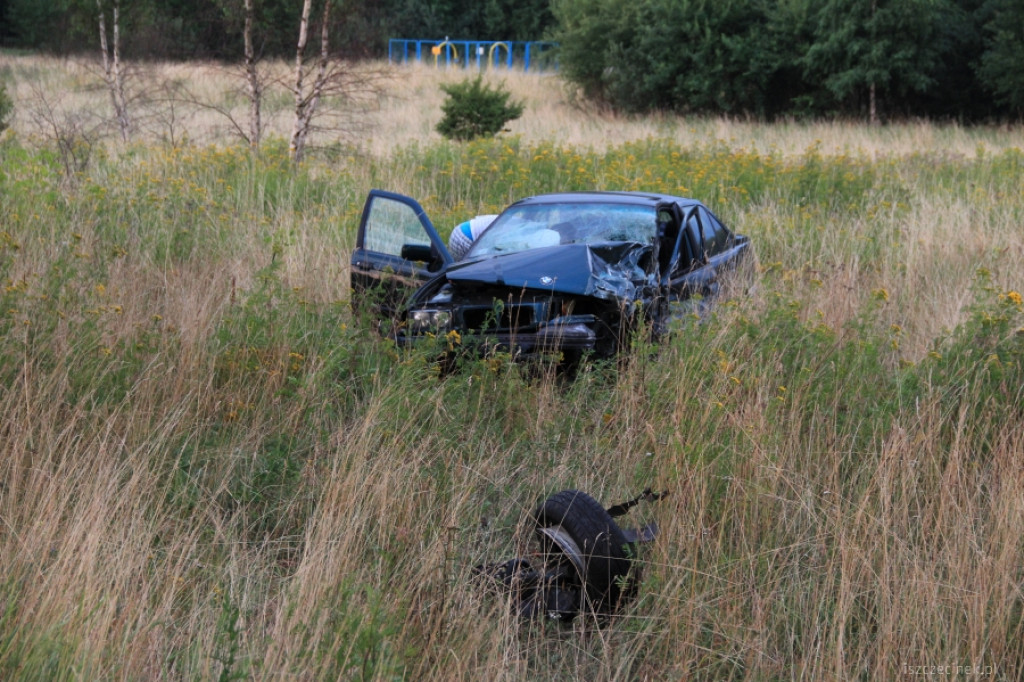 Wypadek pod Szczecinkiem