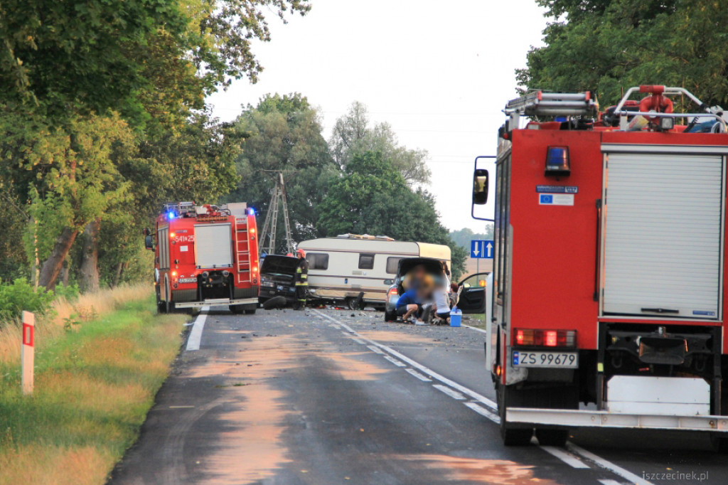 Wypadek pod Szczecinkiem