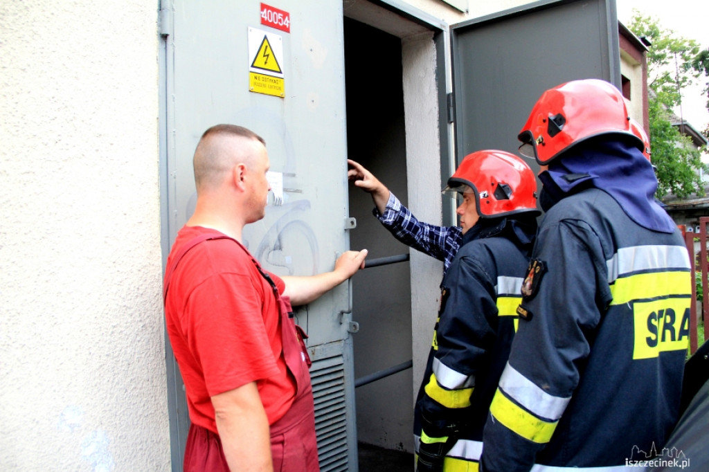 Awaria stacji transformatorowej