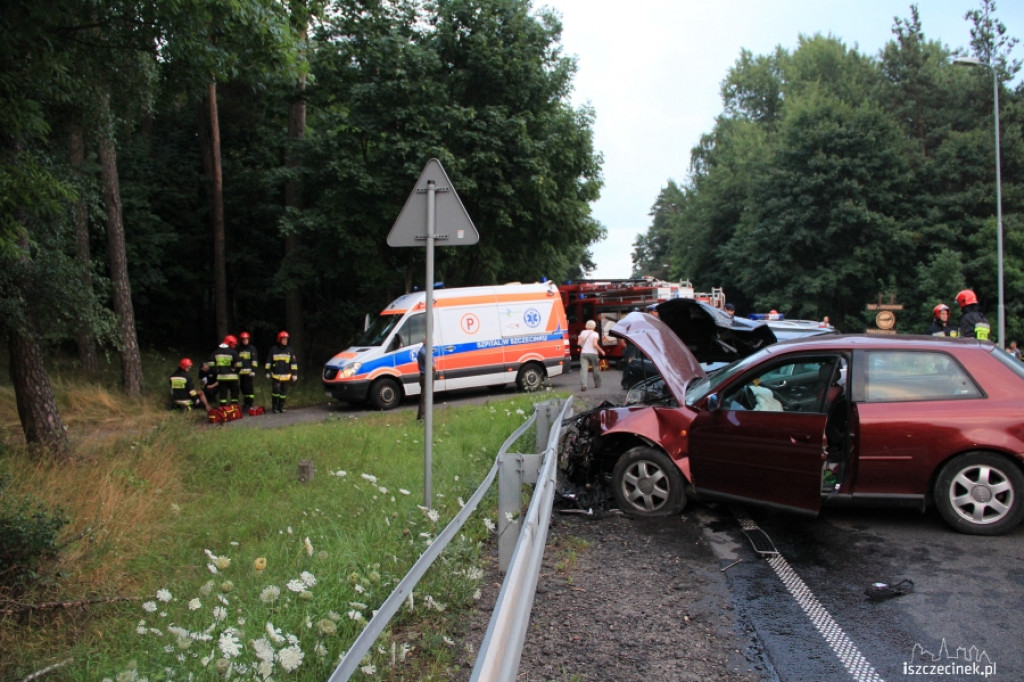 Groźny wypadek na ul. Pilskiej