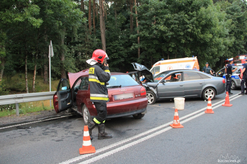 Groźny wypadek na ul. Pilskiej