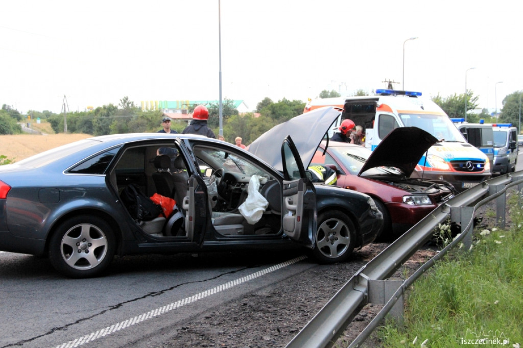Groźny wypadek na ul. Pilskiej