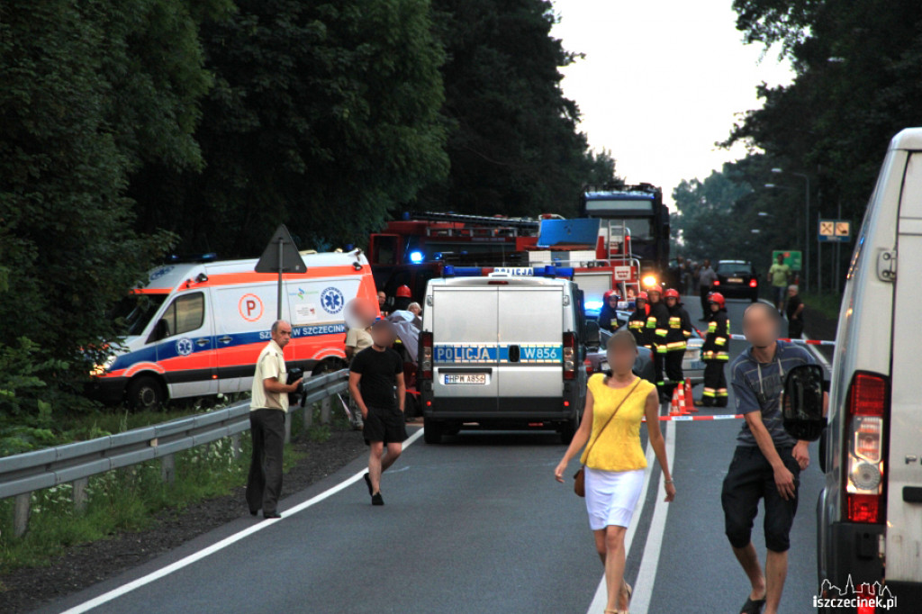 Groźny wypadek na ul. Pilskiej