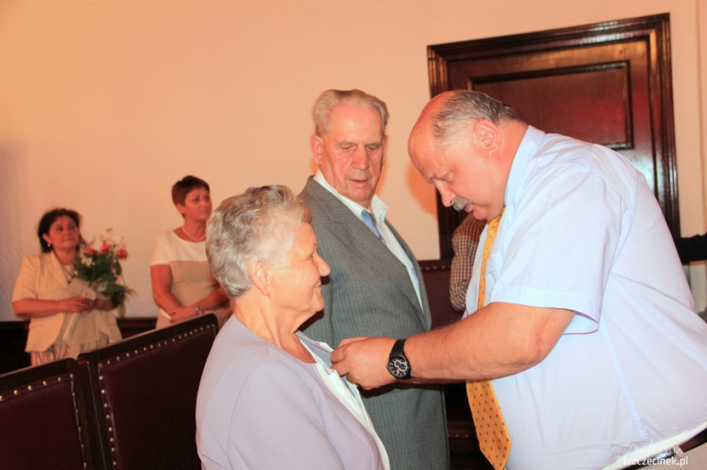 Jubileusz 60-lecia pożycia małżeńskiego Państwa Stefanii i Jana Popiel
