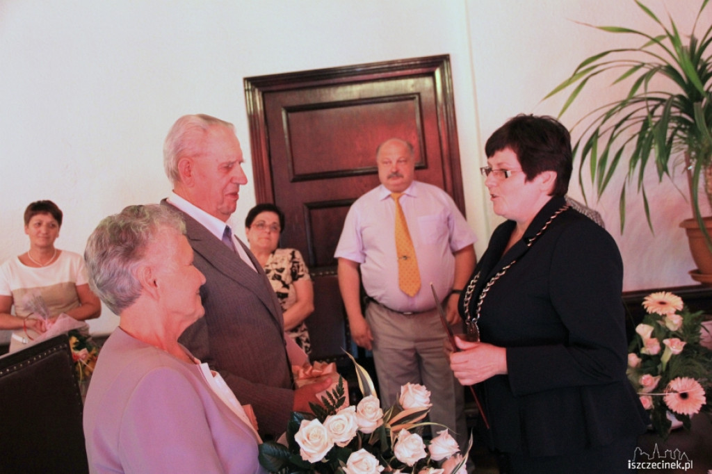 Jubileusz 60-lecia pożycia małżeńskiego Państwa Stefanii i Jana Popiel