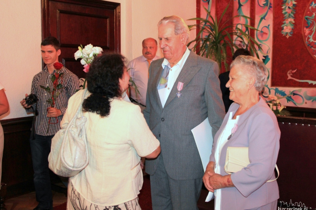 Jubileusz 60-lecia pożycia małżeńskiego Państwa Stefanii i Jana Popiel
