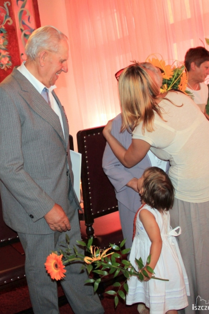 Jubileusz 60-lecia pożycia małżeńskiego Państwa Stefanii i Jana Popiel