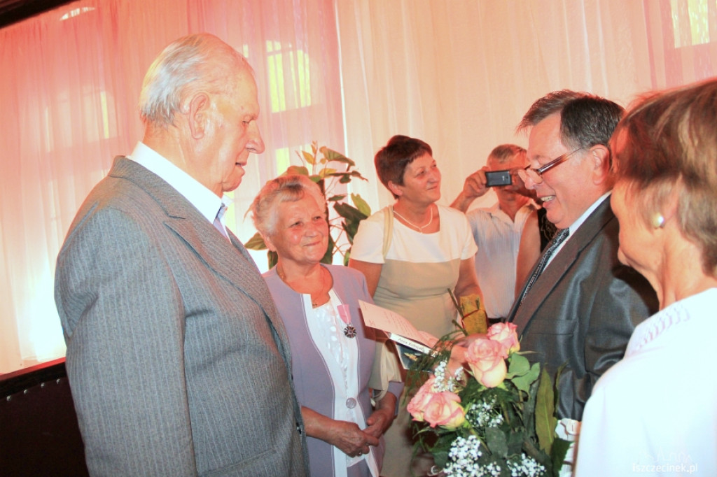 Jubileusz 60-lecia pożycia małżeńskiego Państwa Stefanii i Jana Popiel