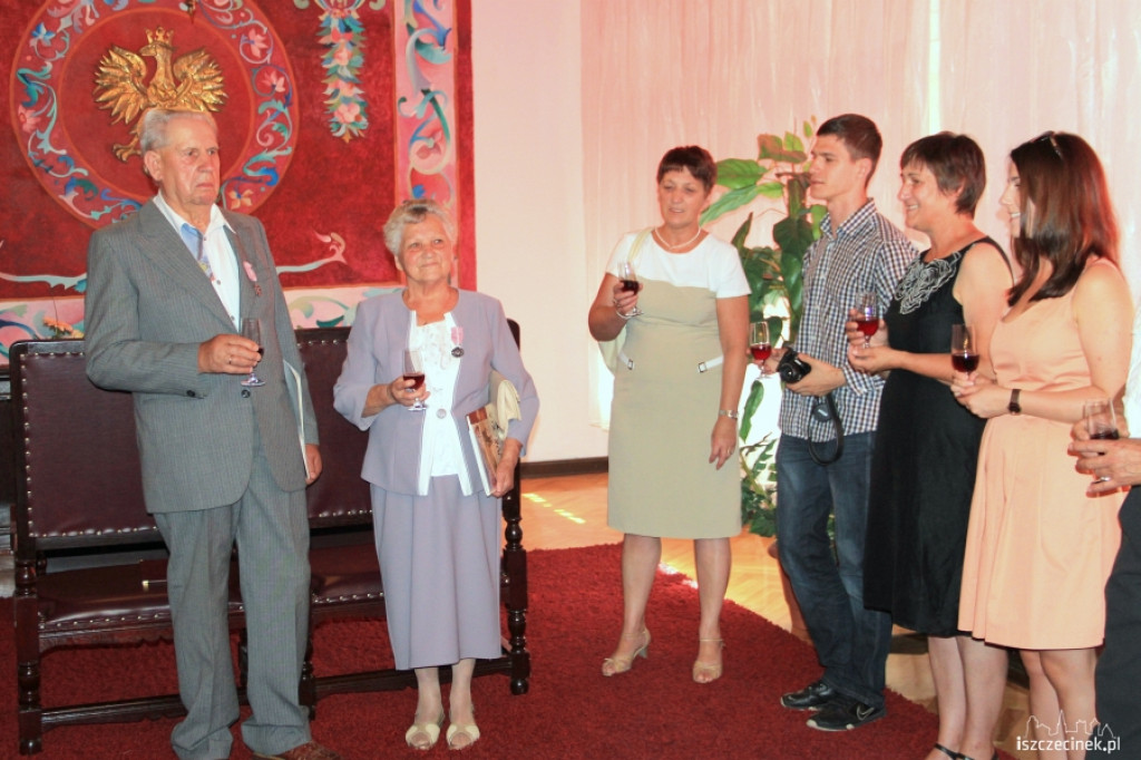 Jubileusz 60-lecia pożycia małżeńskiego Państwa Stefanii i Jana Popiel