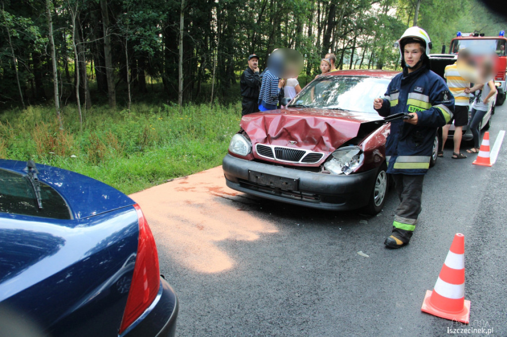 Karambol na ?jedenastce? przed Szczecinkiem