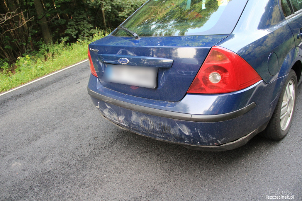 Karambol na ?jedenastce? przed Szczecinkiem