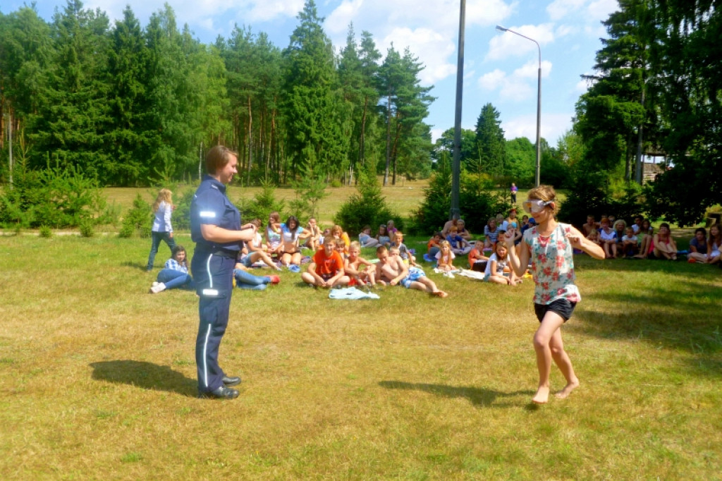 ?Bezpieczne wakacje? w Drężnie dobiegły końca