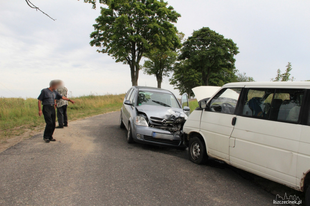 Dwa wypadki koło Sitna