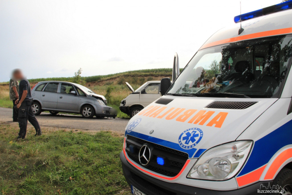 Dwa wypadki koło Sitna