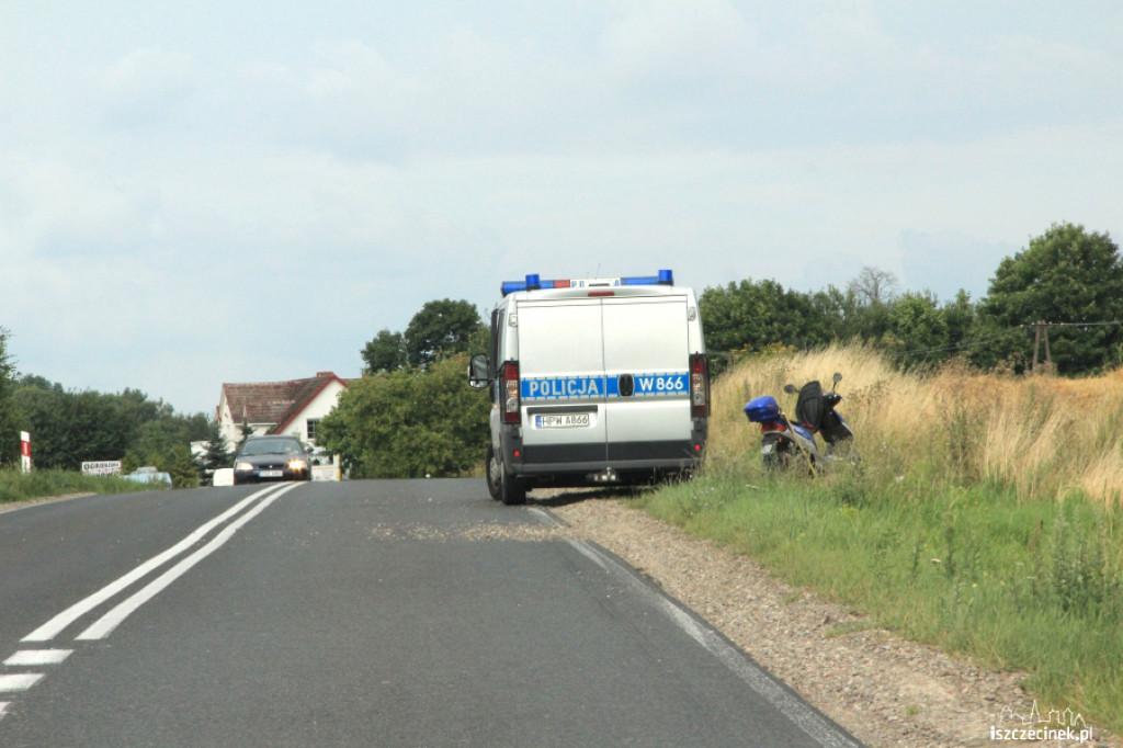 Dwa wypadki koło Sitna