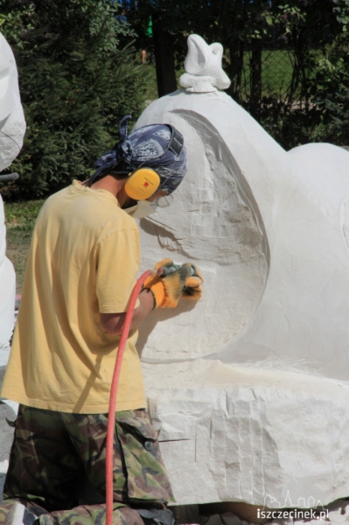 Rzeźby są prawie gotowe