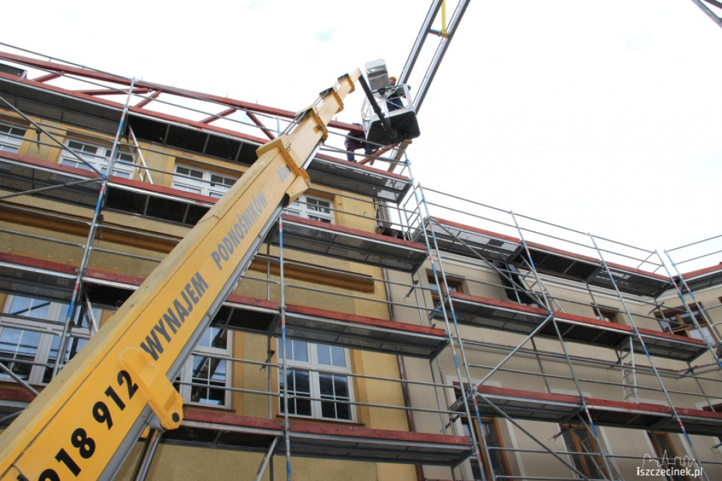 Zadaszenie dziedzińca ratusza w Szczecinku