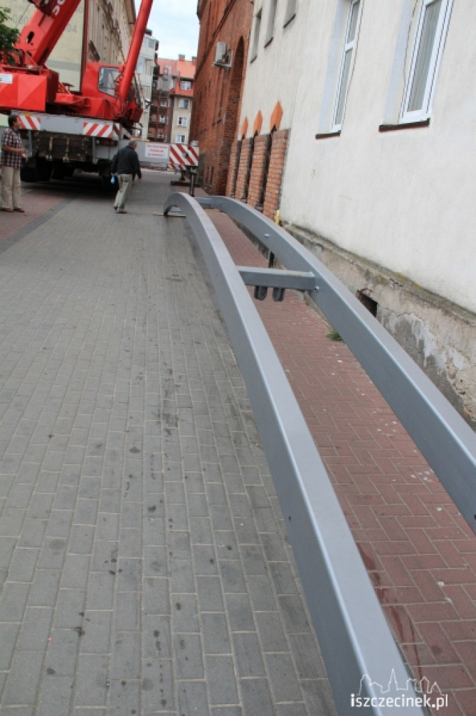 Zadaszenie dziedzińca ratusza w Szczecinku