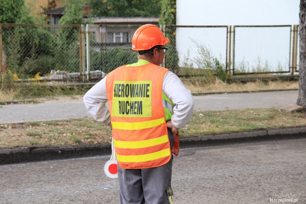 Drogowcy wkroczyli na ul. Kościuszki w Szczecinku