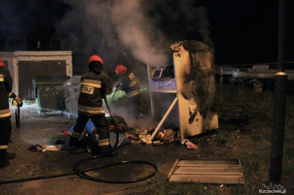 Podpalili ubrania, które miały trafić do ubogich