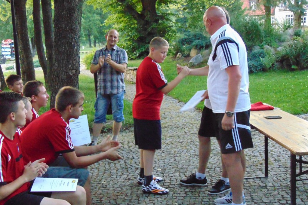 Młodzi bramkarze z całej Polski na obozie w Barwicach