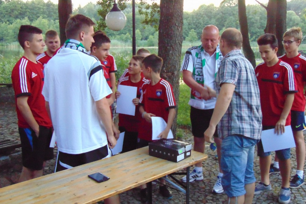 Młodzi bramkarze z całej Polski na obozie w Barwicach