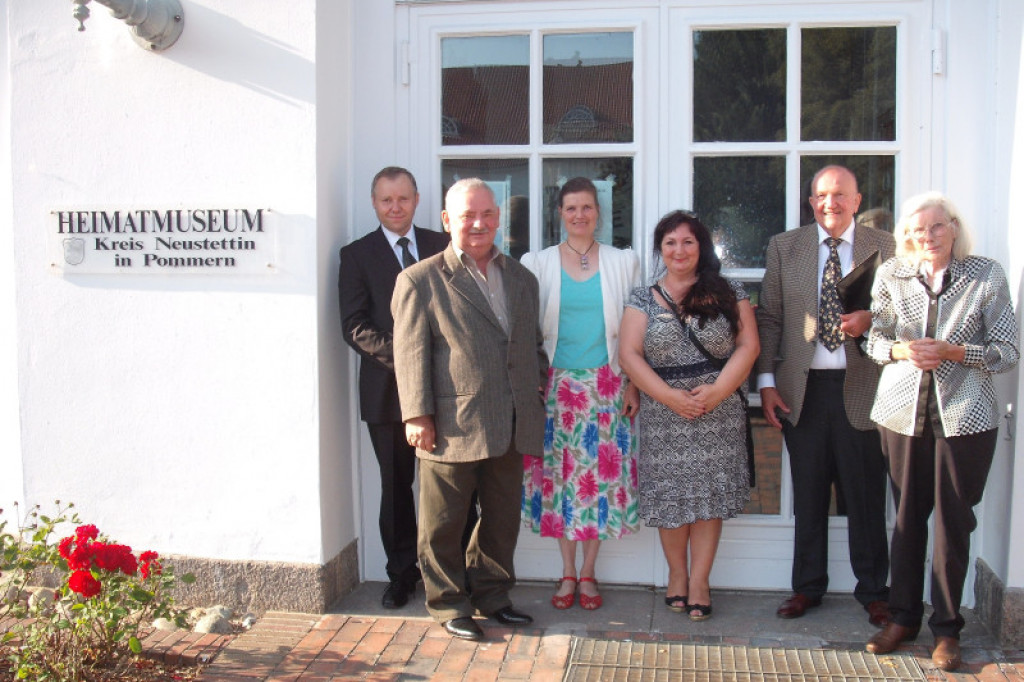 Szczecinecki gryf dla Heimatmuseum des Kreises Neustettin in Pommern