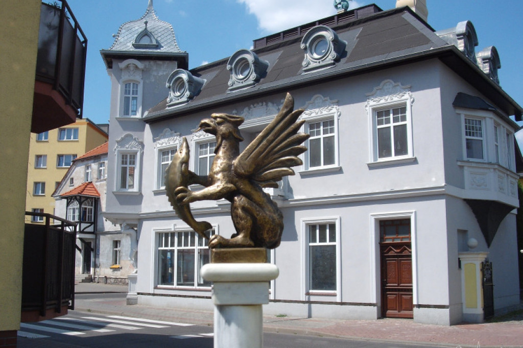 Szczecinecki gryf dla Heimatmuseum des Kreises Neustettin in Pommern