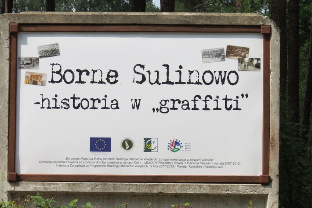 Niezwykła Historia w graffiti w Bornem
