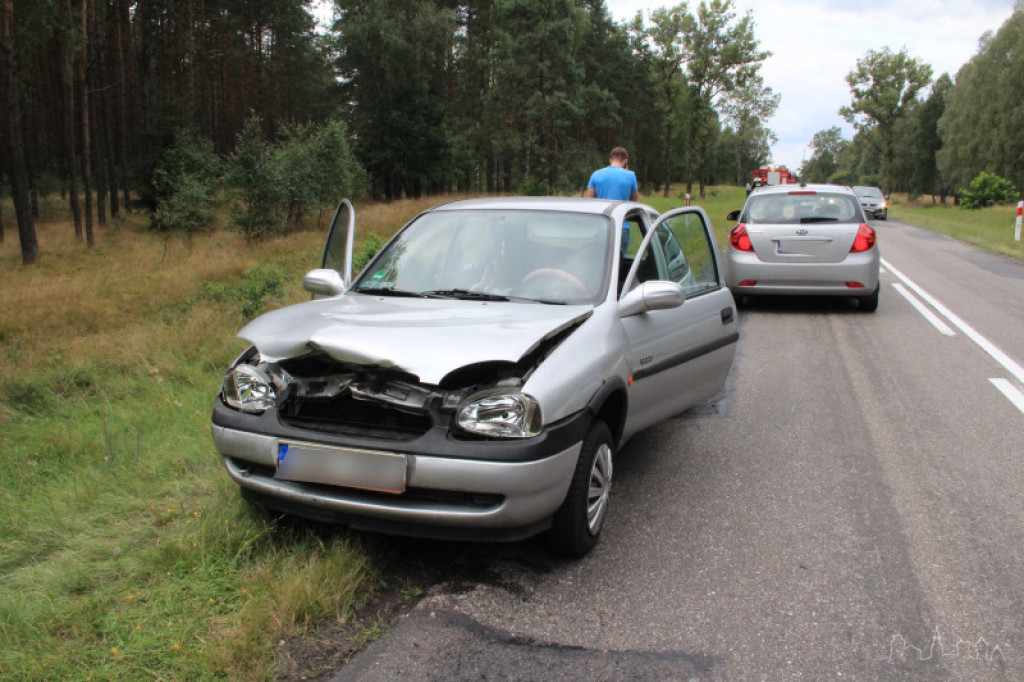 Wypadek koło Białego Boru. Zderzyły się trzy auta