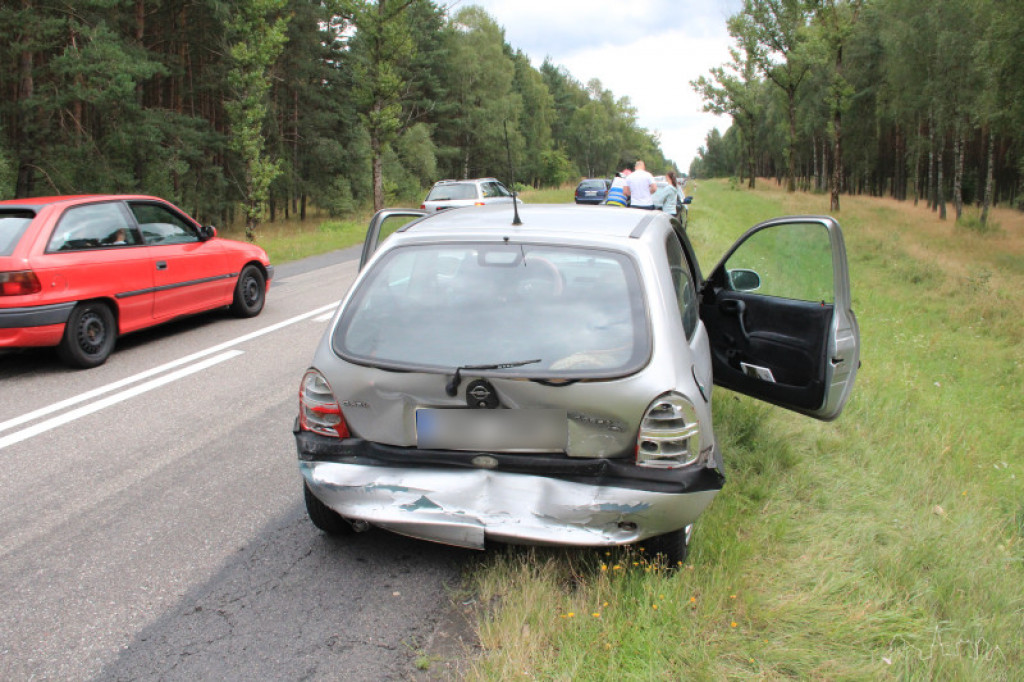 Wypadek koło Białego Boru. Zderzyły się trzy auta