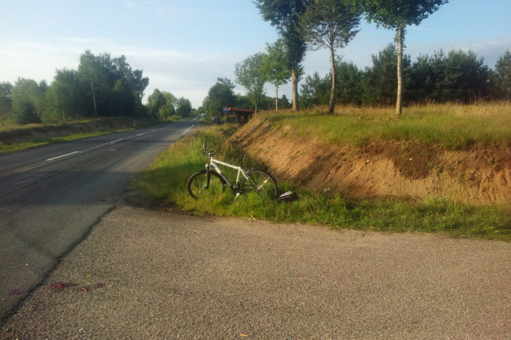 Potrącony rowerzysta na ?jedenastce?