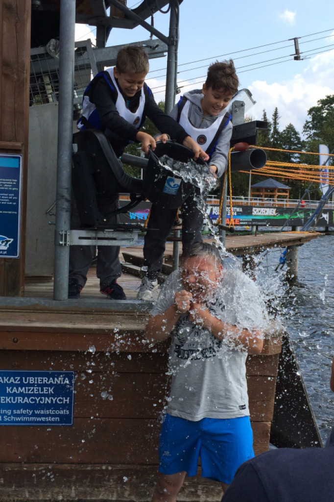 Splash dotarł do Szczecinka. Adam Kasprzyk podjął wyzwanie