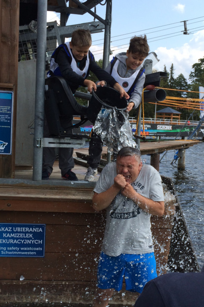 Splash dotarł do Szczecinka. Adam Kasprzyk podjął wyzwanie