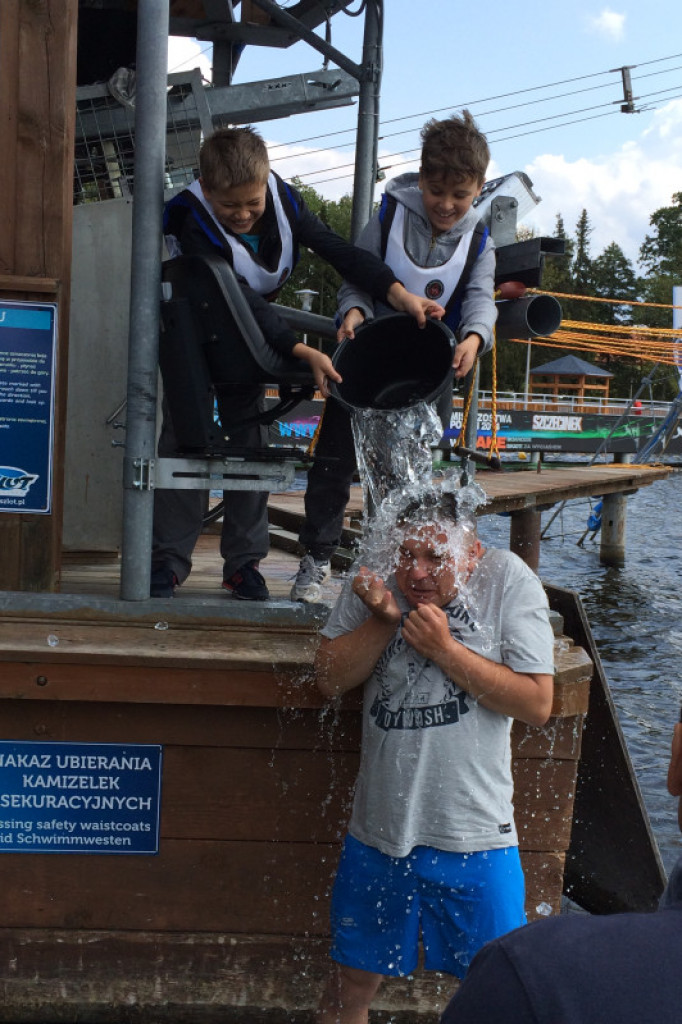 Splash dotarł do Szczecinka. Adam Kasprzyk podjął wyzwanie