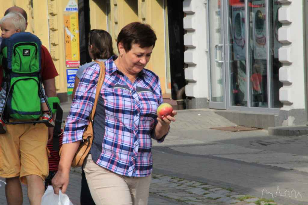 Na złość Putinowi ? Platforma Obywatelska częstowała jabłkami