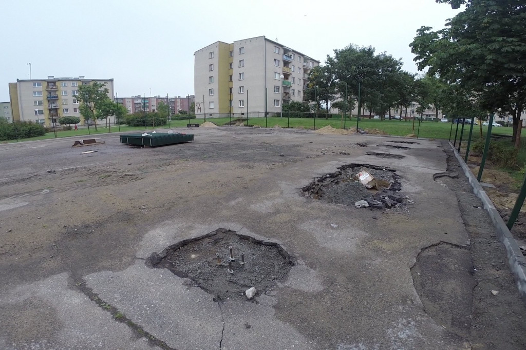 Budowa boisk na os. Zachód