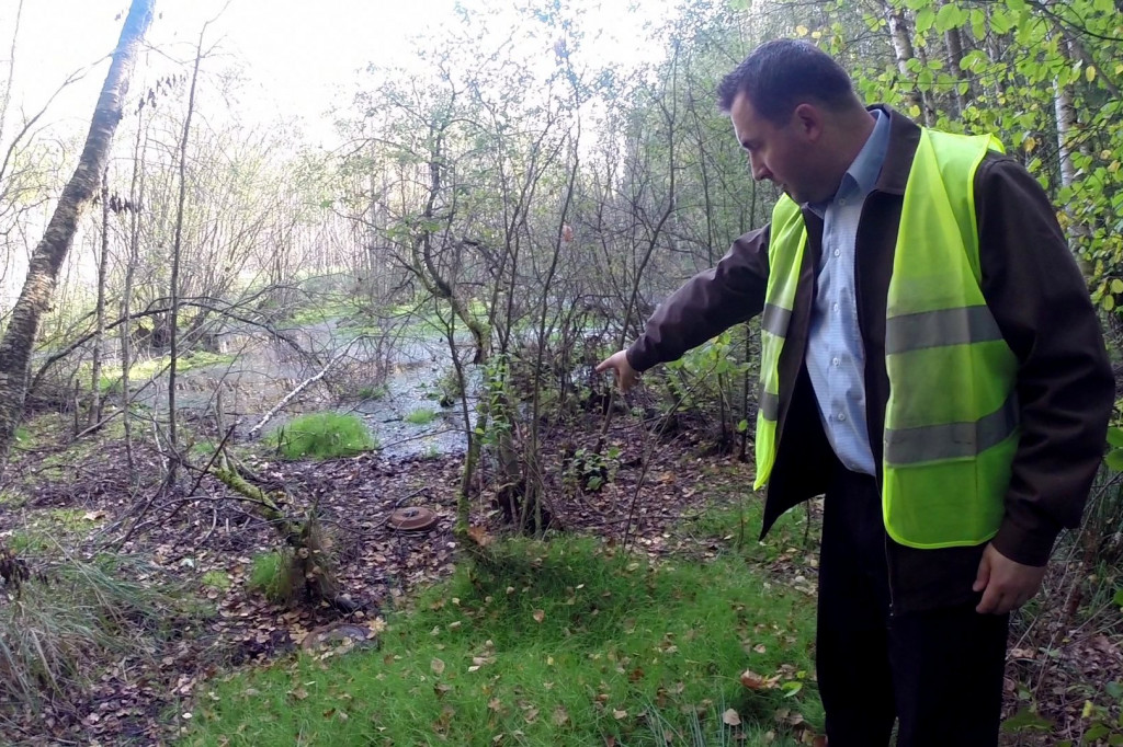 Niebezpieczne znalezisko w podszczecineckim lesie