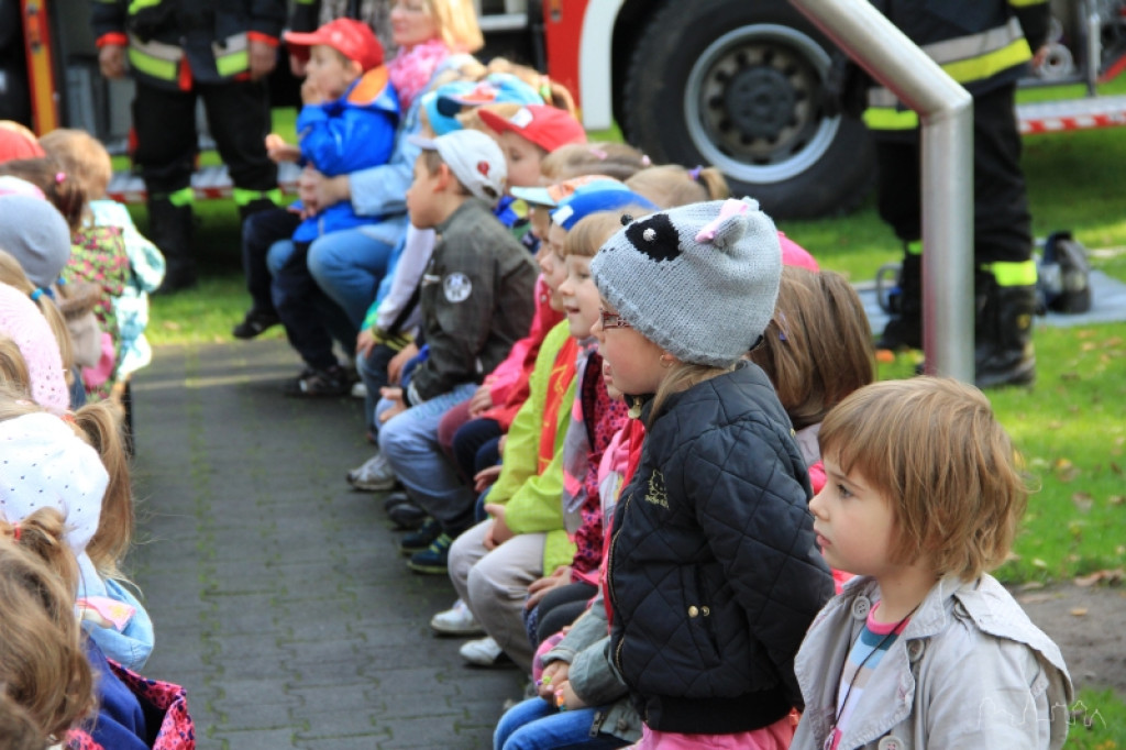 Odblaski rozdane - przedszkolaki bezpieczniejsze