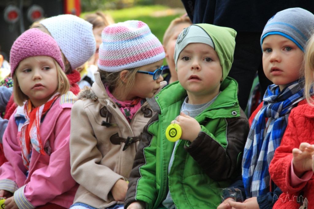 Odblaski rozdane - przedszkolaki bezpieczniejsze