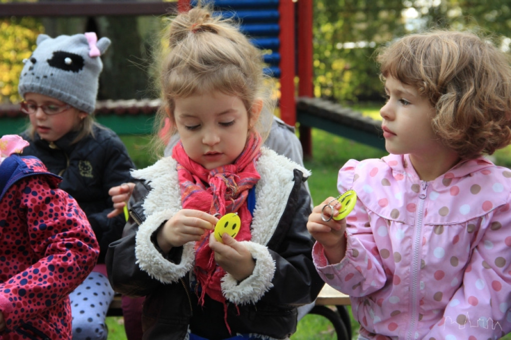 Odblaski rozdane - przedszkolaki bezpieczniejsze