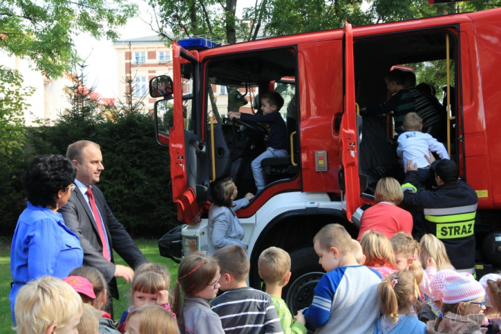 Odblaski rozdane - przedszkolaki bezpieczniejsze