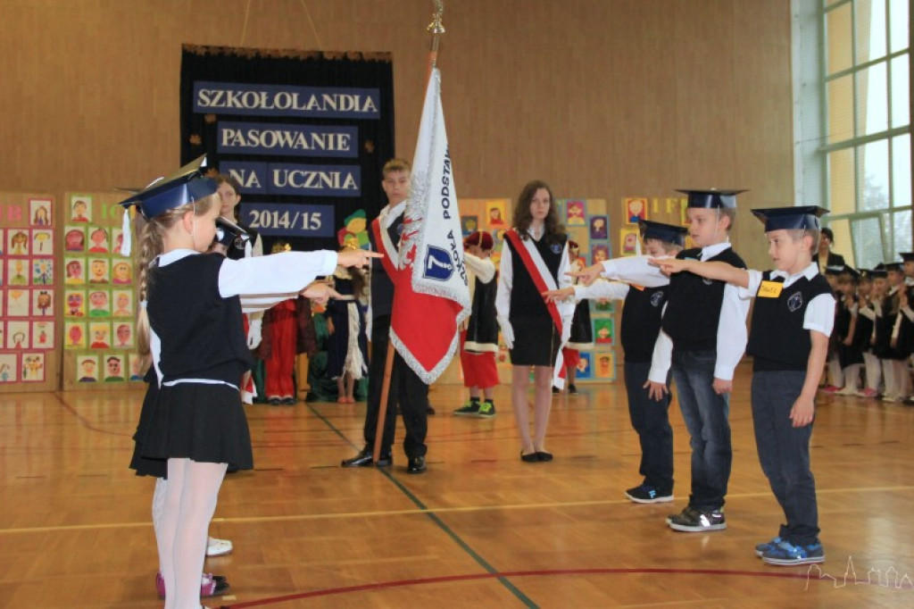 Ślubowanie pierwszoklasistów w SP7