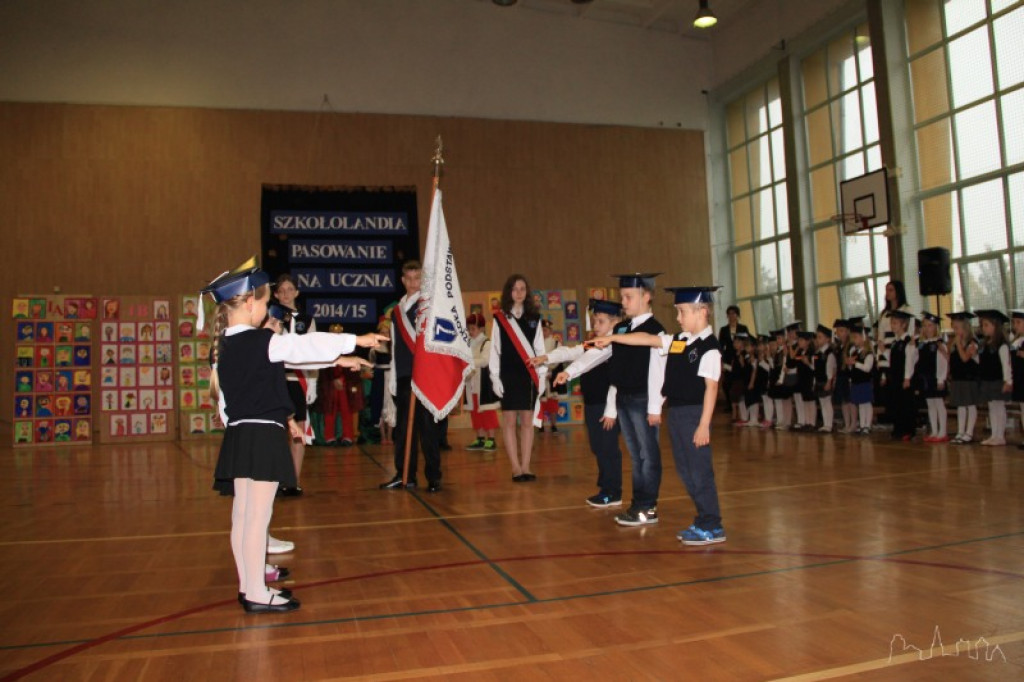 Ślubowanie pierwszoklasistów w SP7