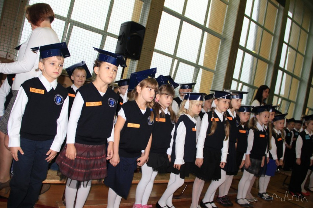 Ślubowanie pierwszoklasistów w SP7