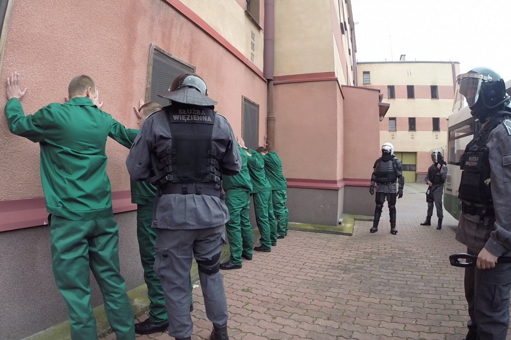 Atak terrorystyczny na ZK w Szczecinku - ćwiczenia