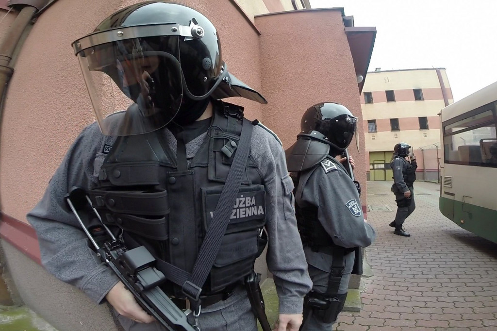 Atak terrorystyczny na ZK w Szczecinku - ćwiczenia